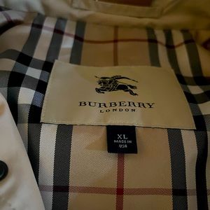 Men’s Burberry Jacket.